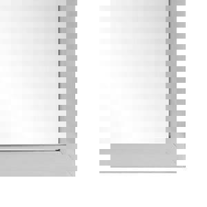 36 x 42 in. Framed Mirror Rectangular in Nickel Tones